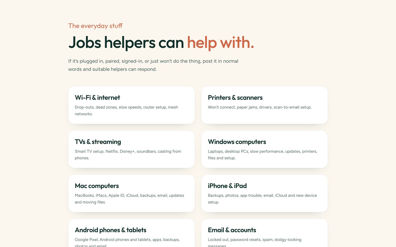 HomeITFix screenshot