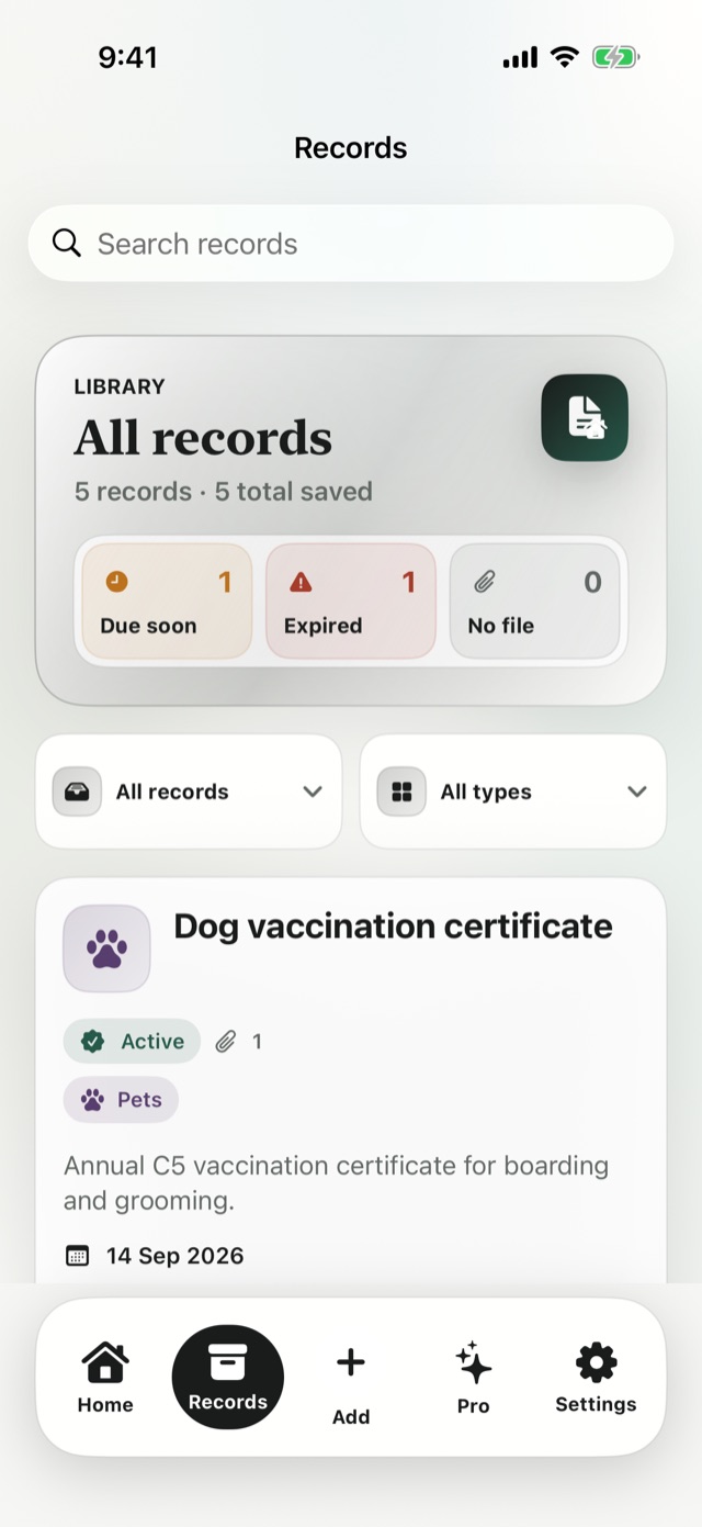 Paperhome screenshot