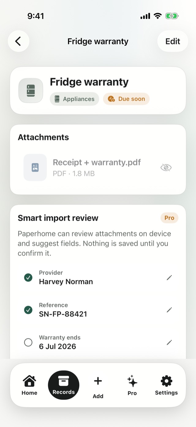 Paperhome screenshot