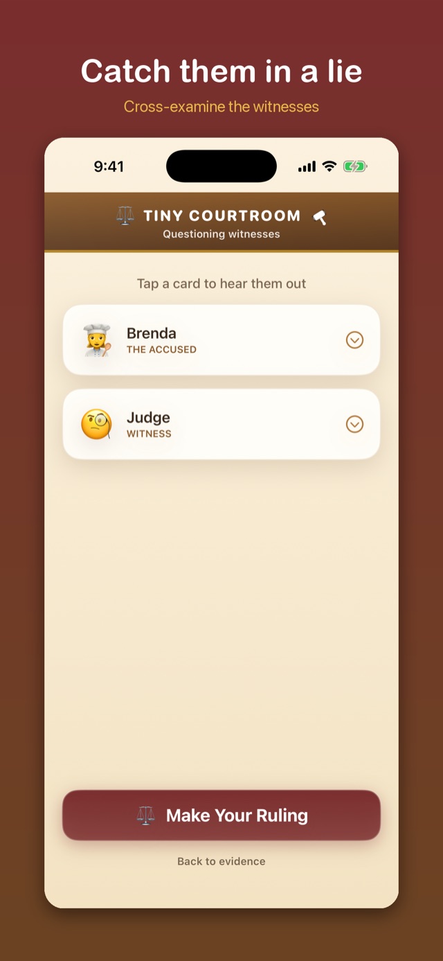 Tiny Courtroom screenshot